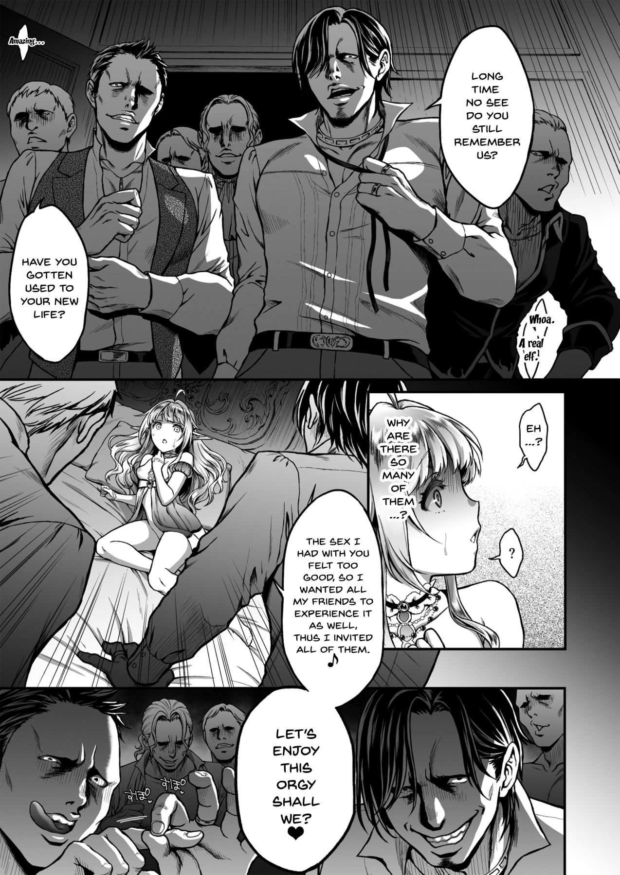 Hentai Manga Comic-Twilight's Prostitute Elf 4-Read-9